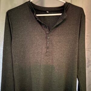Black long sleeve shirt